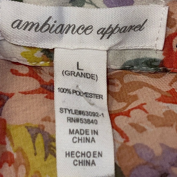 Ambiance apparel blouse - Picture 2 of 2